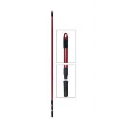 Manche en métal plastifié extensible 2x1.50m