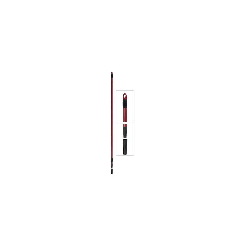 Manche en métal plastifié extensible 2x1.50m