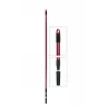 Manche en métal plastifié extensible 2x1.50m