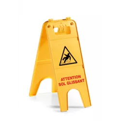 Panneau de signalisation ATTENTION SOL GLISSANT