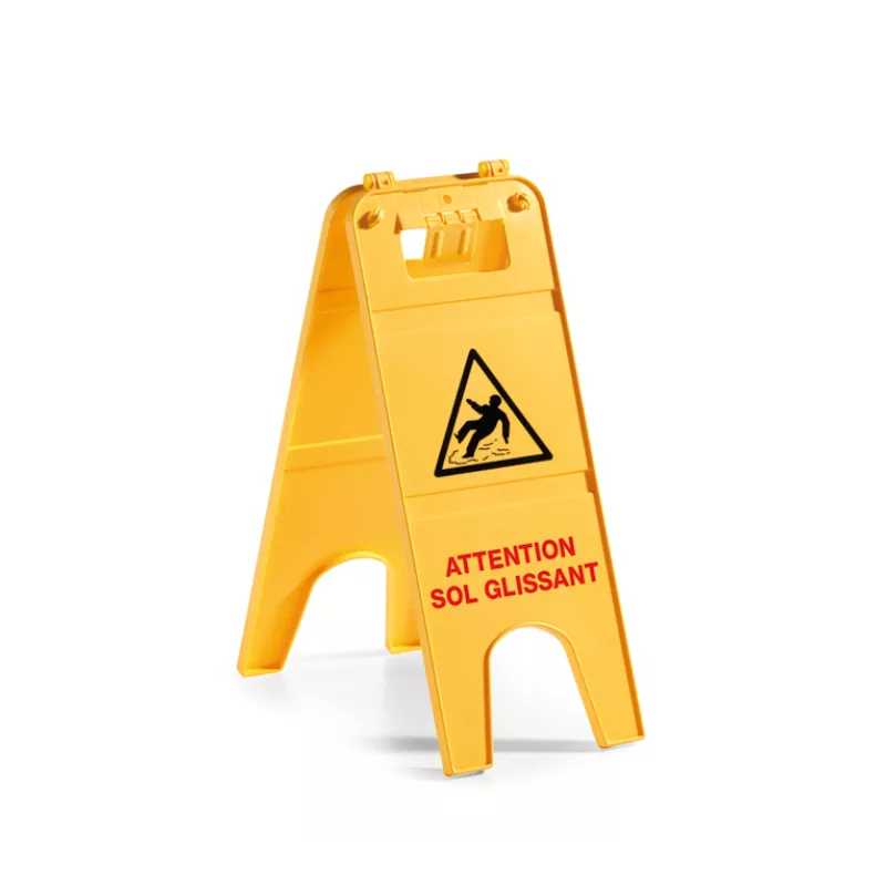 Panneau de signalisation ATTENTION SOL GLISSANT