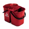 SEAU ESPAGNOL GEMINI BI-BAC ROUGE + EGOUTTOIR