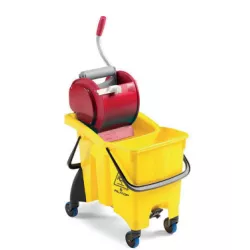 TWICE seau de lavage 30 lt (14 lt + 16 lt) - avec presse à rouleau Punto