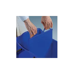 SPIDER - bibac 2x8 lt avec cloison amovible bleu