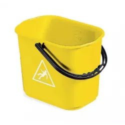 Seau 16 lt jaune sans essoreur pour Master Lux