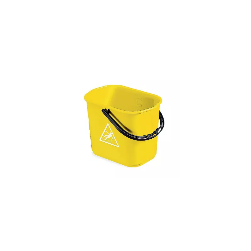 Seau 16 lt jaune sans essoreur pour Master Lux