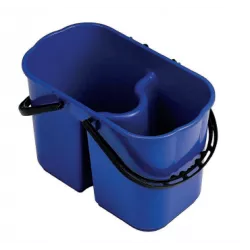 GEMINI seau bibac bleu 15 lt (8 lt + 6 lt)