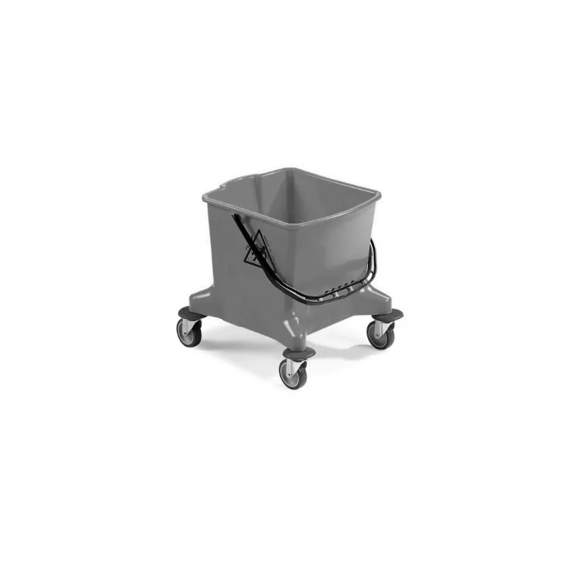 Seau 25 lt gris pour Baby avec roues