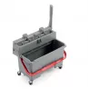 DUO PRO SYSTEM Seau 25 L avec roues