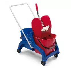 FRED 2x15 lt avec timon central en métal rilsan