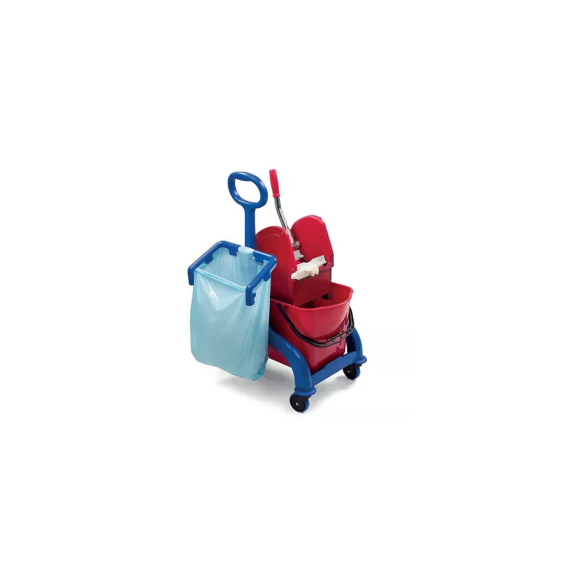 FRED 2x25 lt avec timon et support sac 50 lt latéraux
