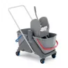 ONEFRED 2x25 lt avec timon central en métal rilsan