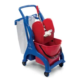VEGA 308 Chariot en polypropylène 25 lt avec timon central en «U»