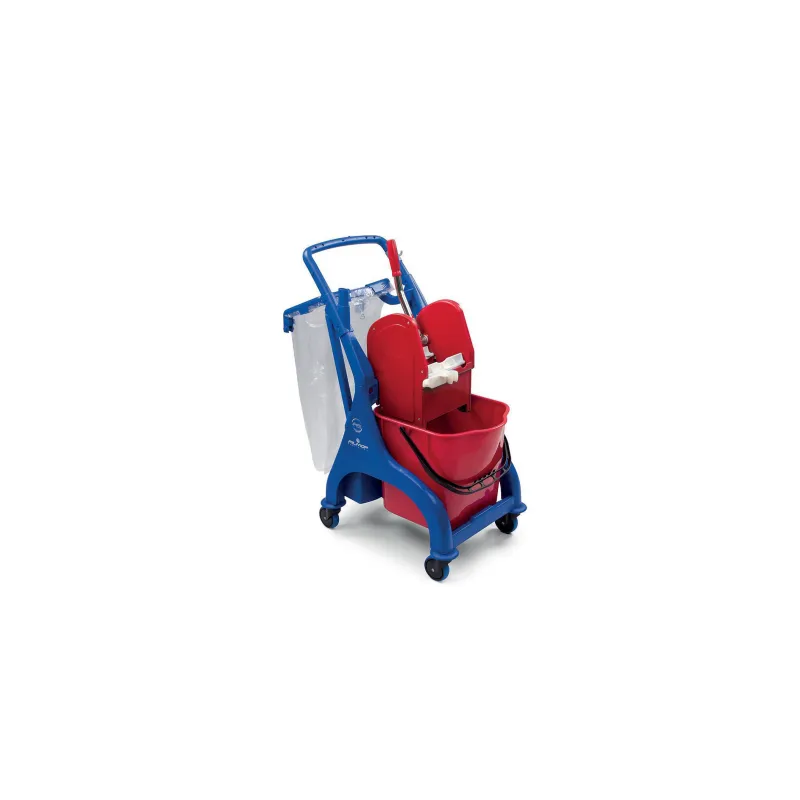VEGA 308 Chariot en polypropylène 25 lt avec timon central en «U»