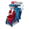 ARKA 34 SANS PRESSE chariot en polypropylène 25 lt + deux roues 80 mm + deux roues axiales 200 mm