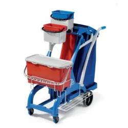 ARKA TOP-DOWN MIDI chariot en polypropylène avec deux roues 80 mm + deux roues axiales 200 mm