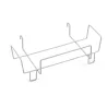 Support supérieur pour seau 20 lt en métal rilsan pour chariots Vega et Arka Top-Down®