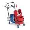 JACK chariot chromé 2x15 lt