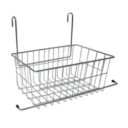 Panier chromé pour timon central