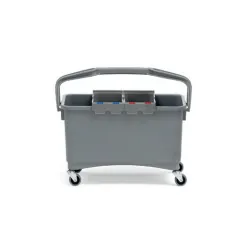 Bac polypropylène 8L bouchons rouges
