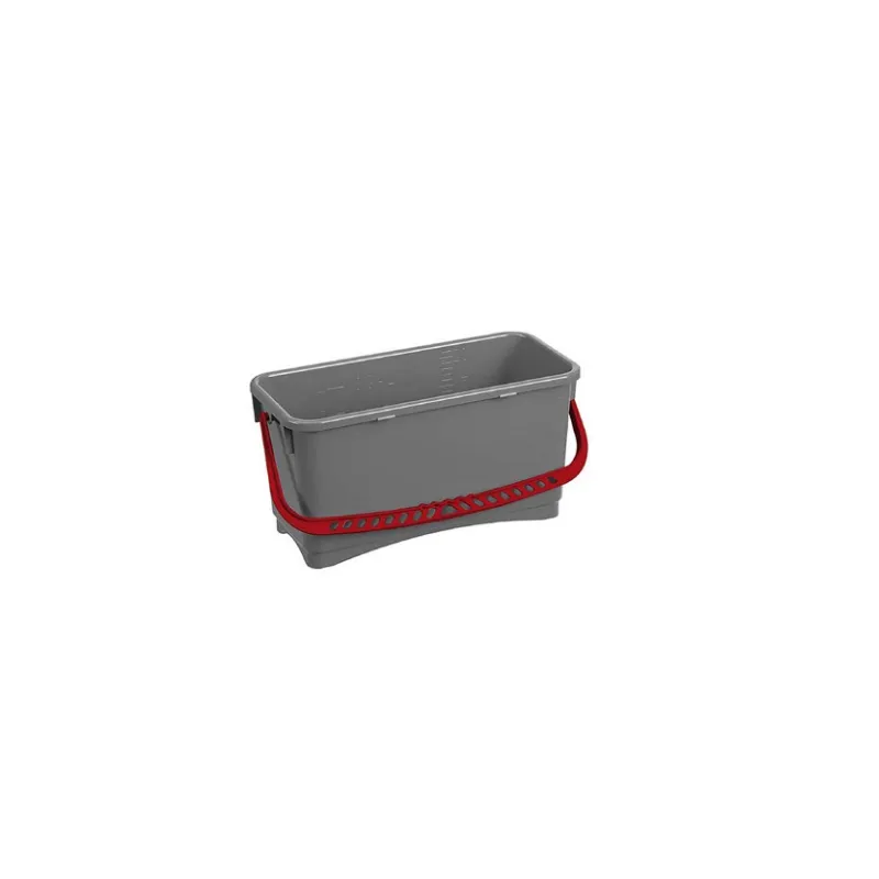 Seau 20 lt avec anse rouge
