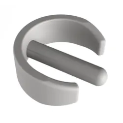 Clip attache manche gris