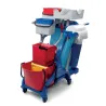 Chariot Arka 14 28lt avec 4 roues 80 mm - avec presse à plat sans fond