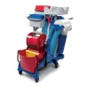 Chariot Arka 24 28 lt avec 4 roues 80 mm - avec presse à rouleau Punto