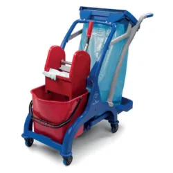 Chariot Arka 30 25 lt avec 4 roues 80 mm, avec presse à mâchoires