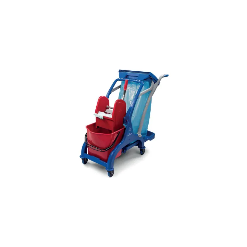 Chariot Arka 30 25 lt avec 4 roues 80 mm, avec presse à mâchoires