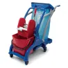 Chariot Arka 30 25 lt avec 4 roues 80 mm, avec presse à mâchoires