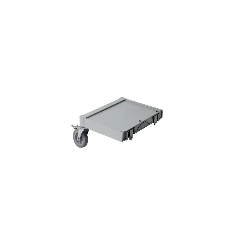 Extension de base avec 1 roue pour chariot Alpha RBD 125MM
