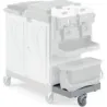 Extension de base avec 1 roue pour chariot Alpha RBD 125MM