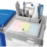 Casette centrale avec 2 couvercles transparents, fem/fem Alpha