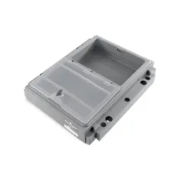 Casette centrale avec 2 couvercles transparents, fem/fem Alpha