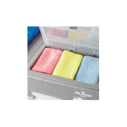 Casette centrale avec 1 couvercle transparent, fem/fem Alpha