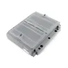 Casette centrale avec 1 couvercle transparent, fem/fem Alpha