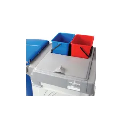 Casette centrale avec 1 couvercle gris mâle/femelle Alpha