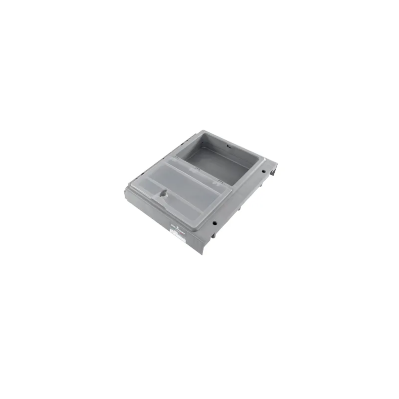 Casette centrale avec 1 couvercle transparent mâle/femelle Alpha