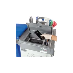 Casette centrale avec 2 couvercles gris mâle/femelle Alpha