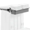 Support sac 120 L avec cassette latérale pour chariot Alpha