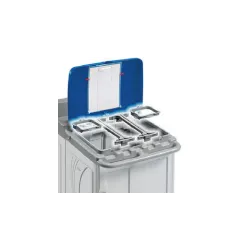 Insert carré 20 lt gauche pour support sac 150 lt Alpha