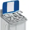 Insert carré 20 lt droit pour support sac 150 lt Alpha