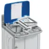 Insert en polypropylène 3x20 lt pour support sac 150 l