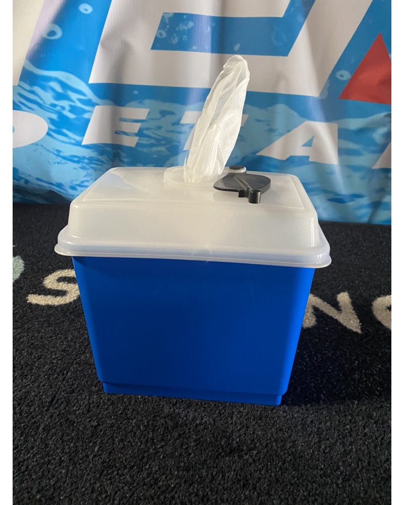 Skapnet Seaux lingettes Bleu 90 formats 0123 1 seau de 4 litres ble...