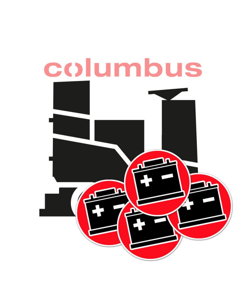 Skapnet Batteries 24 v 285 Ah gel 20.  COLUMBUS