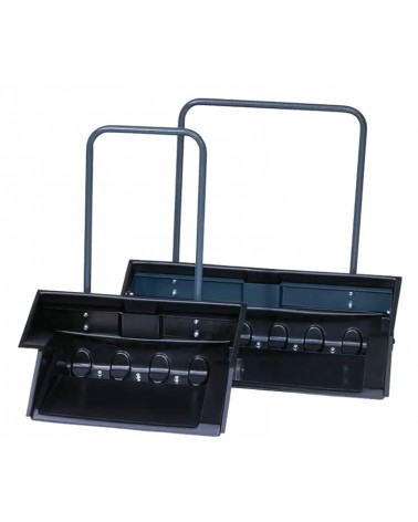 Skapnet Cuve avec wagonnet de transport Chariot pour balayer les co...