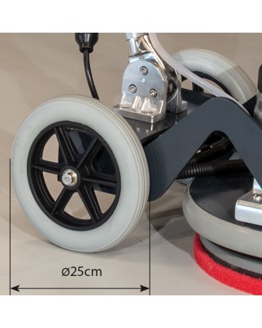 Skapnet TITAN HEAVY DUTY Mono-brosse oscillante complète avec poids...