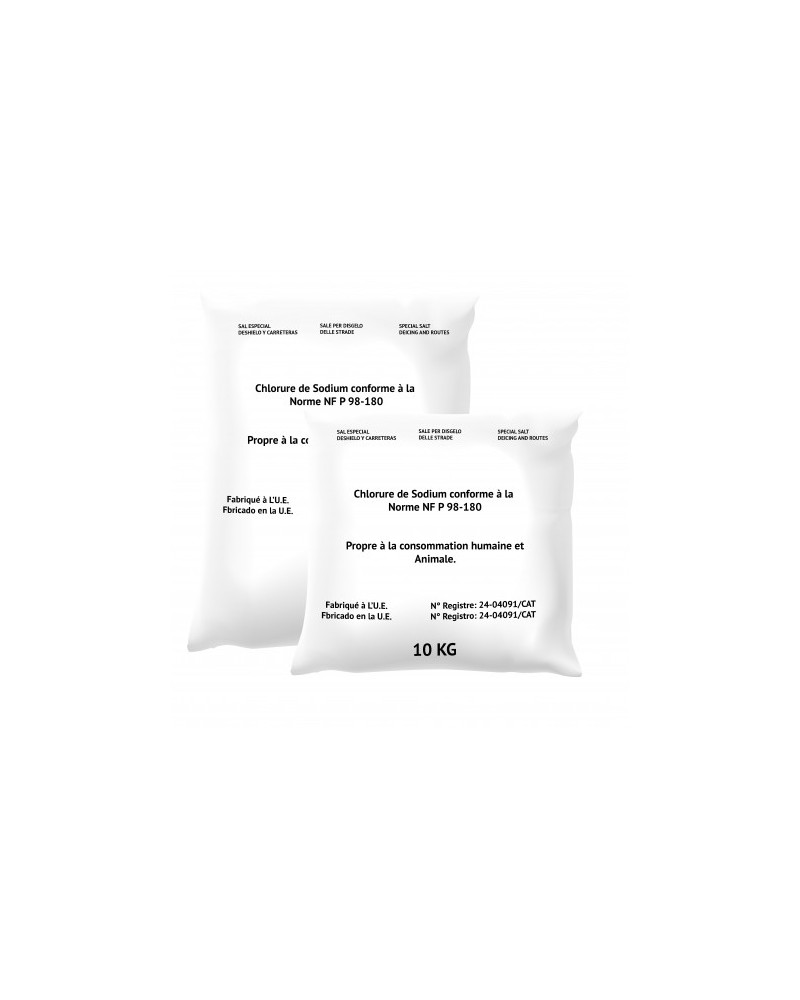Sel De Dénneigement Landree® - Sac 25 Kg - Action Rapide Contre La Neige Et Le Verglas