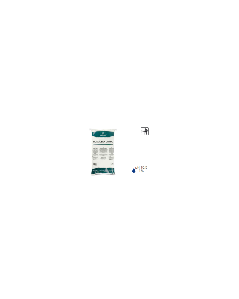 BOXCLEAN CITRIC 20 KGS Nettoyant Citrique en poudre pour Boxes PROD... BOXCLEAN CITRIC 20 KGS Nettoyant Citrique en poudre pour Boxes PROD...